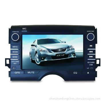 Car DVD Player for Toyota New Reiz, with GPS/Dual Zone/Bluetooth/TV/Steering Wheel Control Function